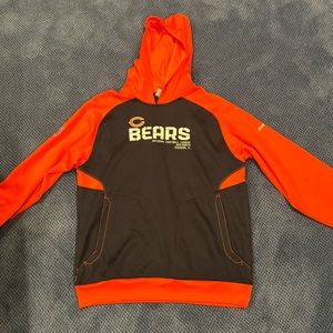 Chicago Bears Lettered Reebok Hoodie